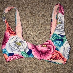 Bikini floral top